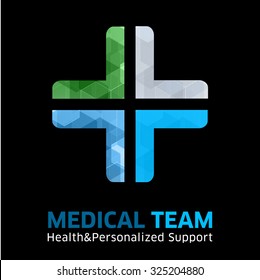 Cross Logo Creative Medicine