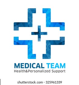 Cross Logo Creative Medicine