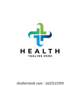 cross logo icon vector isolated