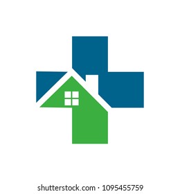 Cross logo. medical icon. healthcare Symbol. vector 08.