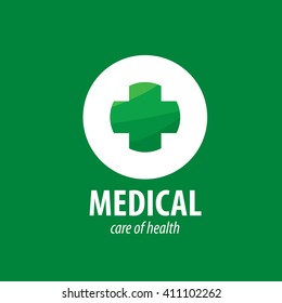 Cross logo for medicine and pharmacy. Vector illustration