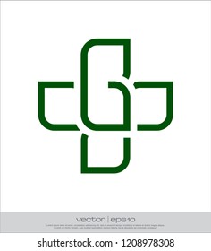 cross logo template