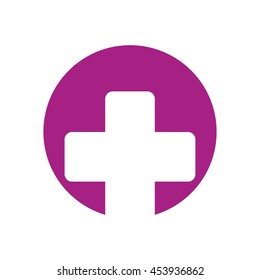 cross logo vector.