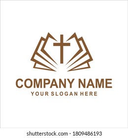 cross logo vector abstract design