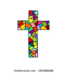 1,004 Abstract christian cross paintings Images, Stock Photos & Vectors ...