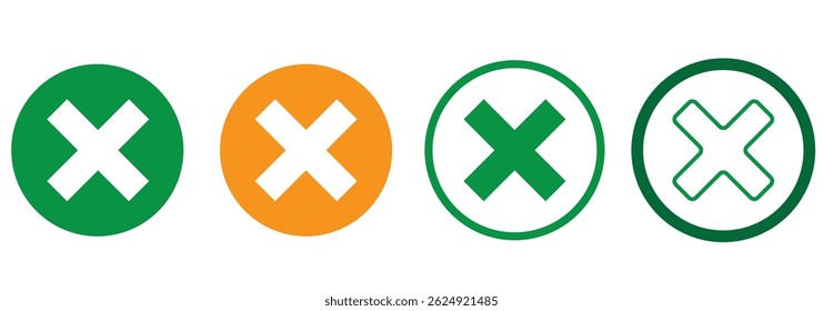 Kreuz-Symbol Einfacher Umriss, Vektorlogo