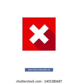 cross mark icon vector illustration
