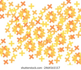 cross mark vector design also same as static current mark design isolated in white background
