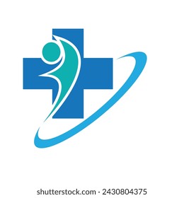 cross medical icon vector illustration design template