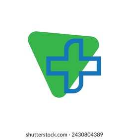cross medical icon vector illustration design template
