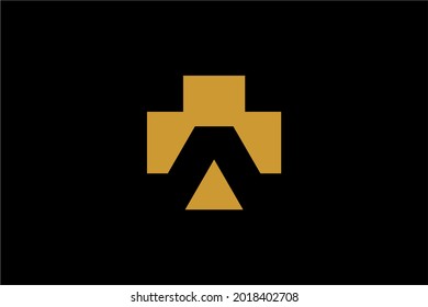 Cross medical logo design vector. Health clinic logo sign.