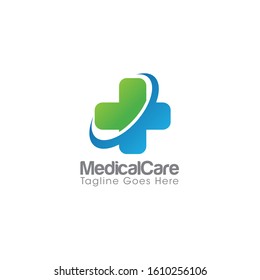 Cross Medical Logo and Icon Vector Template