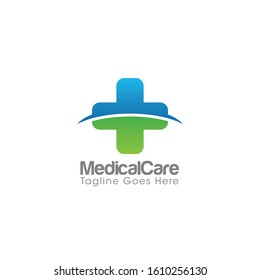 Cross Medical Logo and Icon Vector Template