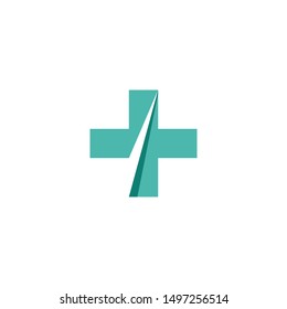 Cross Medical Logo template vector illustration design