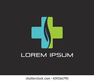 Cross Medical Logo Vector