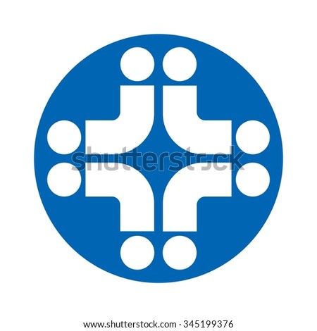 cross medical logo vector.