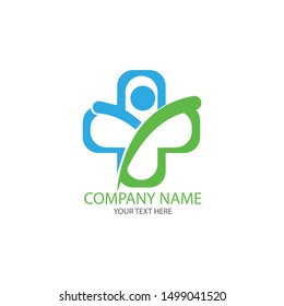 CROSS MEDICAL LOGO VECTOR TEMPLATE ILUSTRATION DESIGN