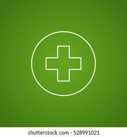  Cross Medicine icon Vector.