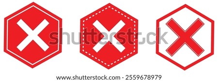  cross multiply close remove mark icon. Perfect for app and web interfaces. x mark icon , cross icon vector illustration eps 10.