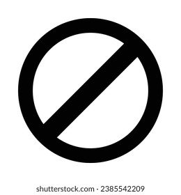 Cross Out Vector Glyph Icon For Personal And Commercial Use.
