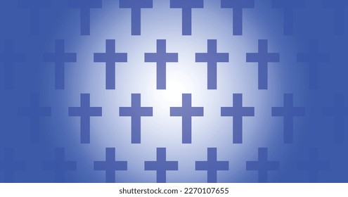 cross pattern background template design