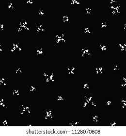 Cross pattern. Black white geometric seamless texture. Flat vector design print. Mimimal graphic repeating tile. Ink hand drawn geometry background. Stylish abstract linear ornament. 