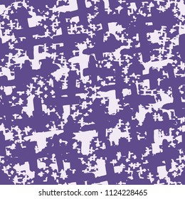 Cross pattern. Ultraviolet geometric seamless texture. Monochrome vector design print. Trendy graphic repeating tile. Simple geometry background. Stylish abstract linear ornament. 