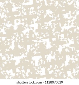 Cross pattern. White ivory geometric seamless texture. Flat vector design print. Japanese graphic repeating tile. Kimono background. Stylish abstract linear ornament
