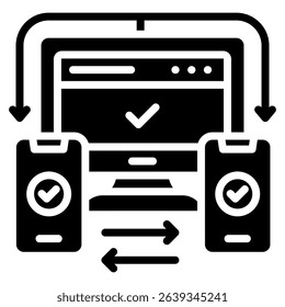 Cross Platform Icon Element For Design