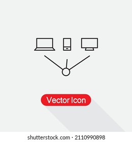 Cross Platform Icon Vector Illustration Eps10