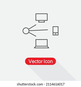 Cross Platform Icon Vector Illustration Eps10