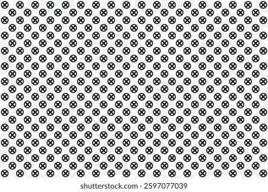 cross or plus sign seamless pattern on Transparent background. EPS 10.
