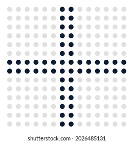 Cross (plus sign, symbol) for healthcare or generic logo usage