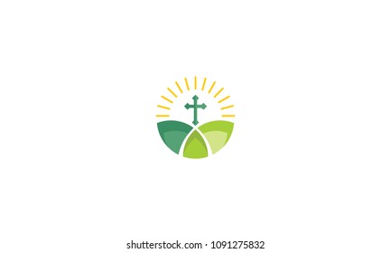 cross pray shining hill logo