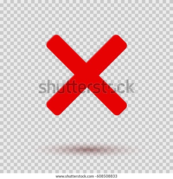 cross red icon isolated on transparent stock vector royalty free 608508833 https www shutterstock com image vector cross red icon isolated on transparent 608508833