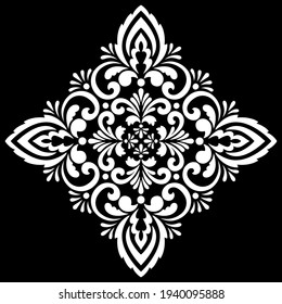 Cross religion doodle sketch black and white. Suitable for decoration