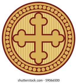 cross seal (sign, symbol)