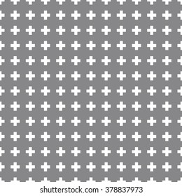 Cross Seamless pattern, vector illustration