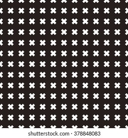 Cross Seamless pattern, vector illustration