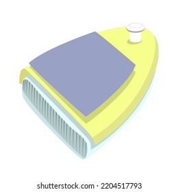 Cross section of inflatable sup board demonstrating its inner structure. Drop stitch weave technology illustration.