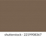 Cross section of stacked cardboard seamless pattern