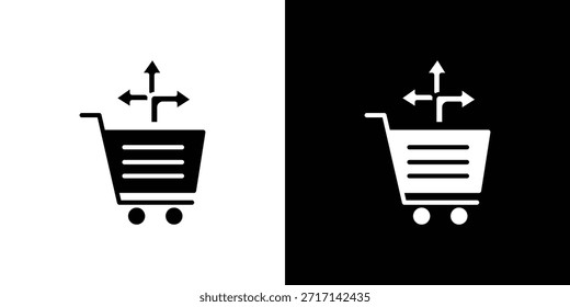 Cross-Selling-Symbol, Vektordesign-Element, Vektor eps 10