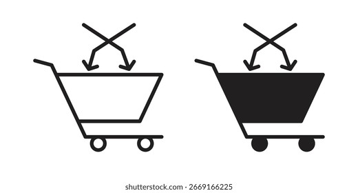 Cross sell icon. Vector Illustration. Isolated vector Illustration. EPS Illustration.