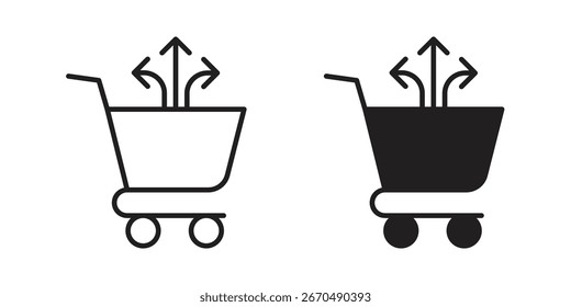 Cross-Selling-Icon Vektor, Zeichen und Symbol für Design, Website oder Apps Elemente.