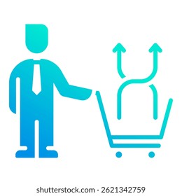 Elemento de icono de venta cruzada para diseño