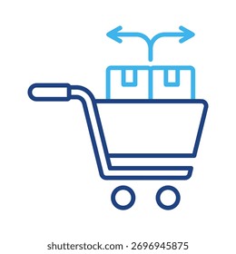 Cross Selling Icon Element For Design
