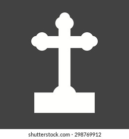 Cross, sign, jesus icon vector image.Can also be used for easter, celebration, observances and holidays. Suitable for mobile apps, web apps and print media.