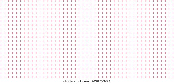 cross sign pattern with plus. cross and plus design for pattern and background. seamless pattern with plus sign. symbol decoration illustration. Geometric plus  grid pattern 