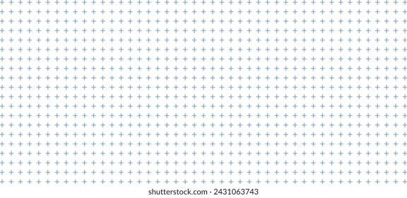 cross sign pattern with plus. cross and plus design for pattern and background. seamless pattern with plus sign. symbol decoration illustration. Geometric plus  grid pattern 
