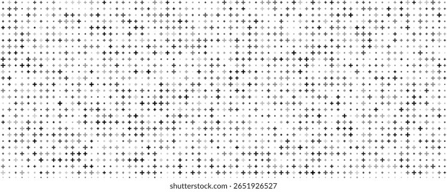 cross sign pattern with plus. cross and plus design for pattern and background. seamless pattern with plus sign. symbol decoration illustration. Geometric plus  grid pattern 